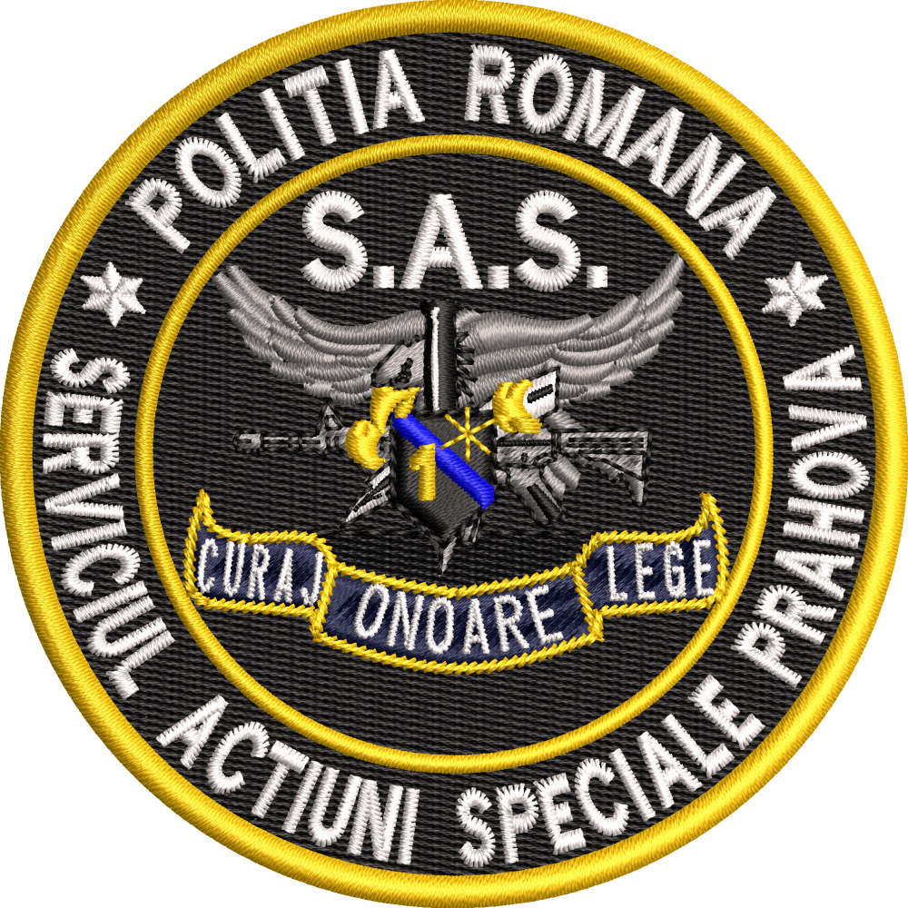 Emblema SERVICIUL ACTIUNI SPECIALE PRAHOVA
